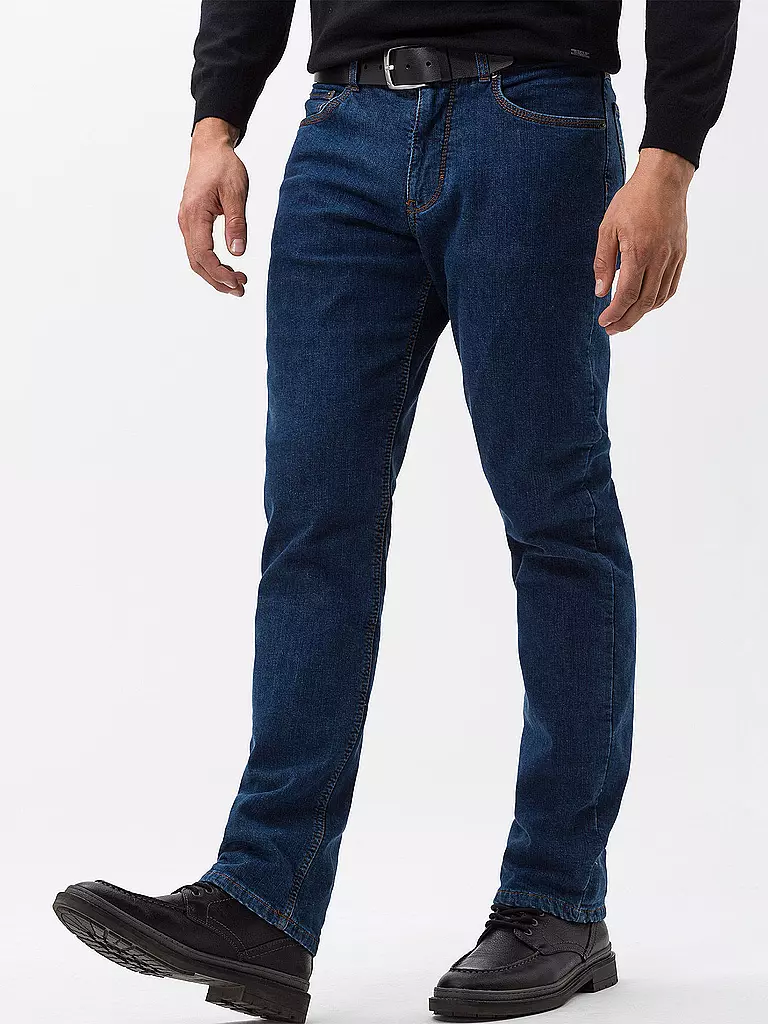 BRAX | Jeans "Cooper Tt" Straight-Fit | blau