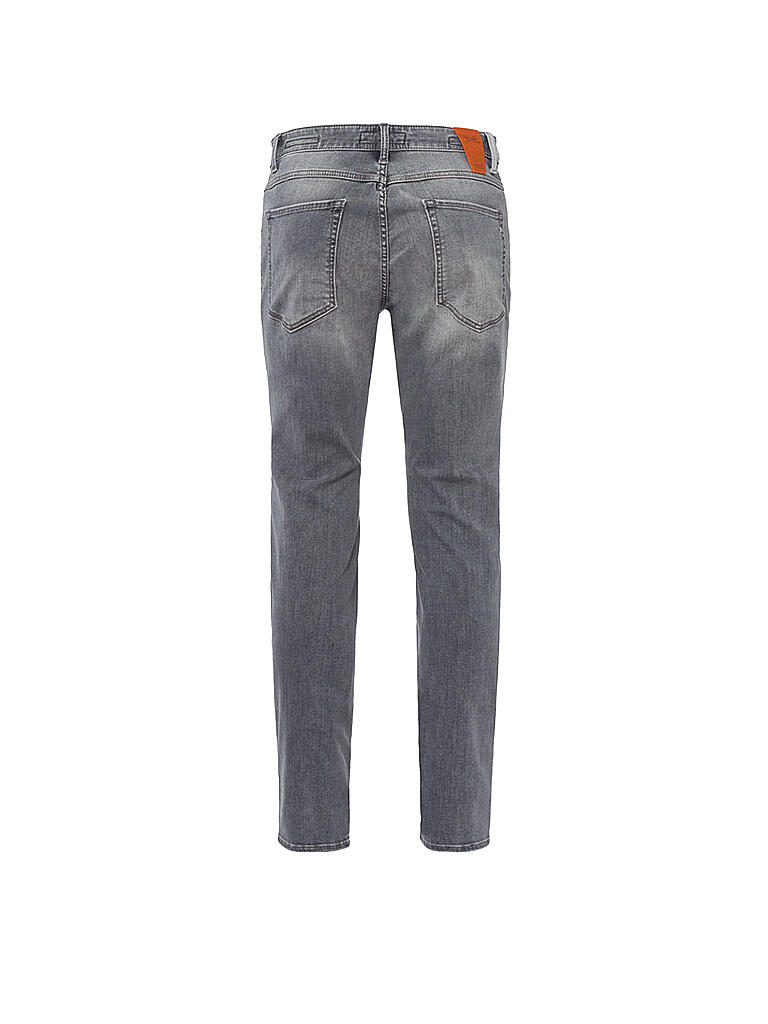 BRAX | Jeans Slim-Fit "Chris" Lang | grau