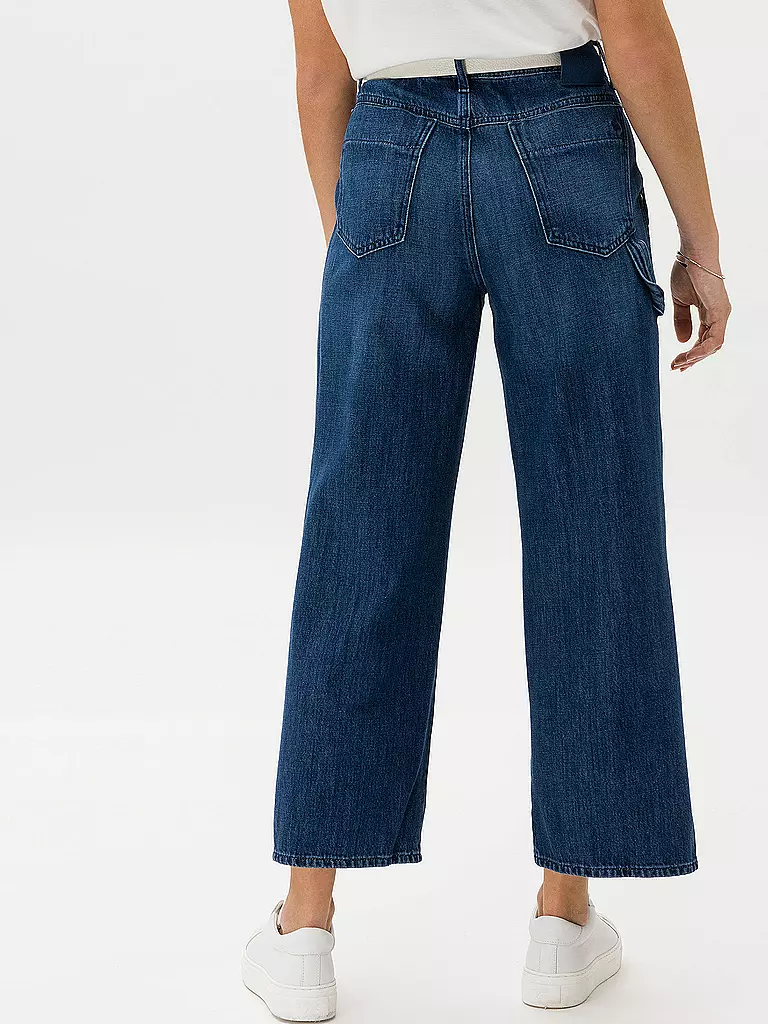 BRAX | Jeans Wide Leg 7/8 MAINE S | dunkelblau