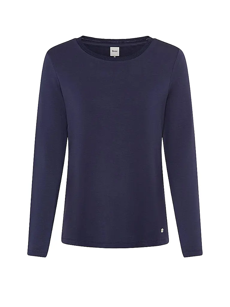 BRAX | Langarmshirt CARINA.L | dunkelblau