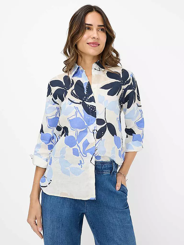 BRAX | Leinenbluse VICKI  | blau