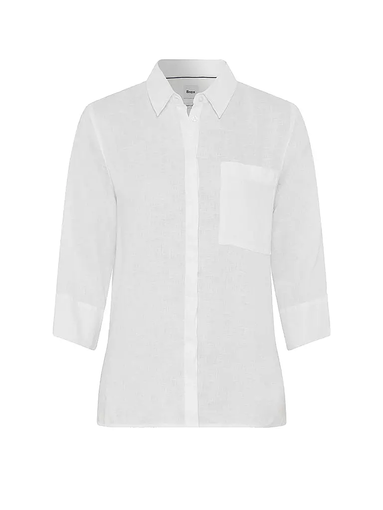 BRAX | Leinenbluse VICKI | weiss