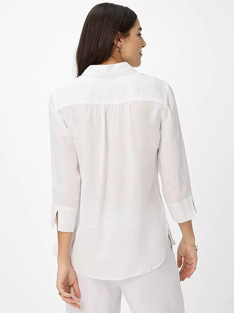 BRAX | Leinenbluse VICKI | weiss