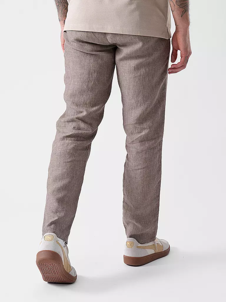 BRAX | Leinenhose FABIO JOK | grau