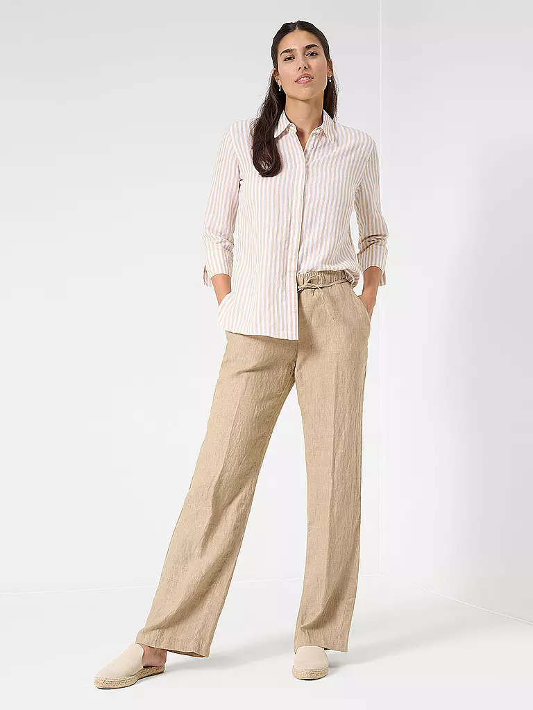 BRAX | Leinenhose FARINA  | beige