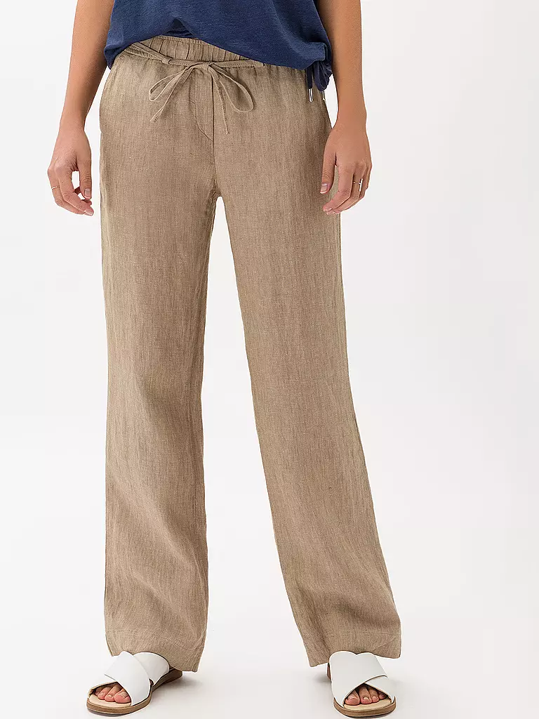 BRAX | Leinenhose FARINA | beige