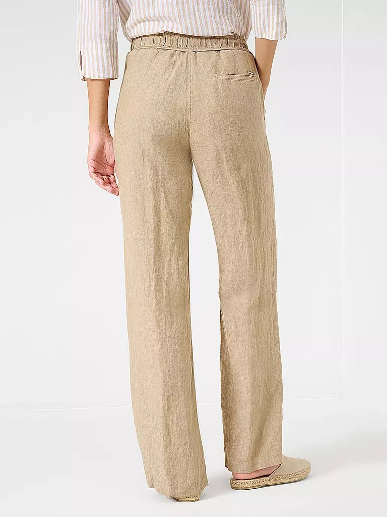 BRAX | Leinenhose FARINA | grau