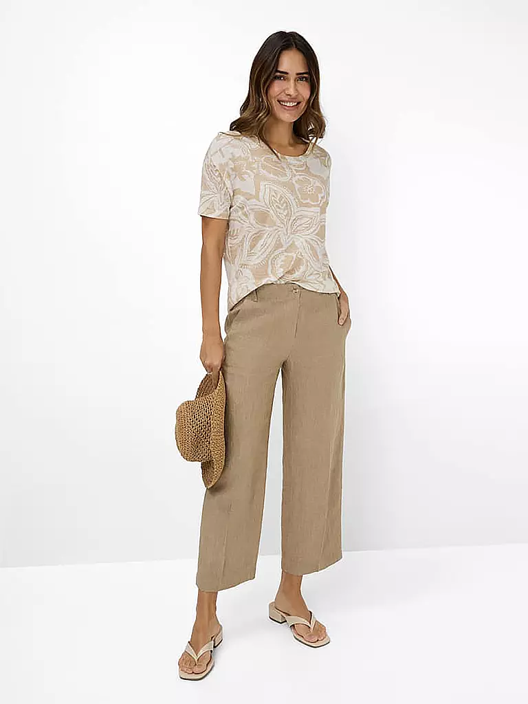 BRAX | Leinenshirt CANDICE | creme