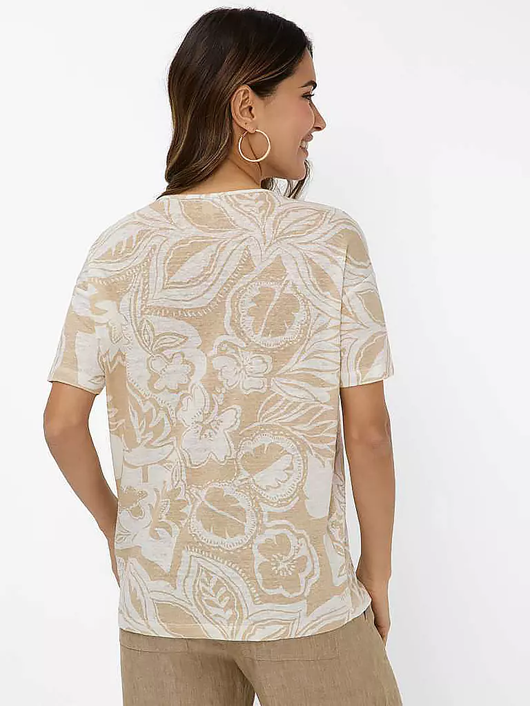 BRAX | Leinenshirt CANDICE | creme
