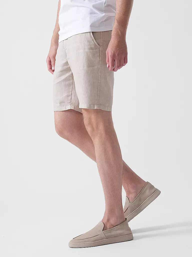 BRAX | Leinenshorts BALU | dunkelblau