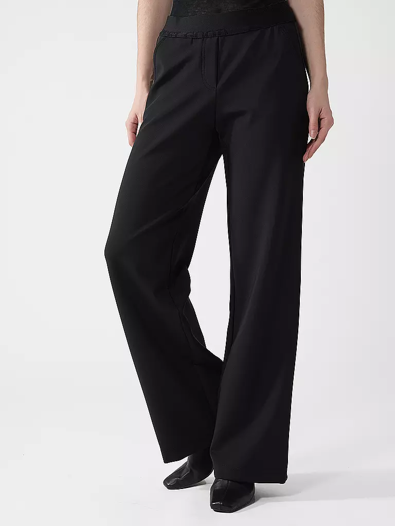 BRAX | Marlenehose MAINE  | schwarz