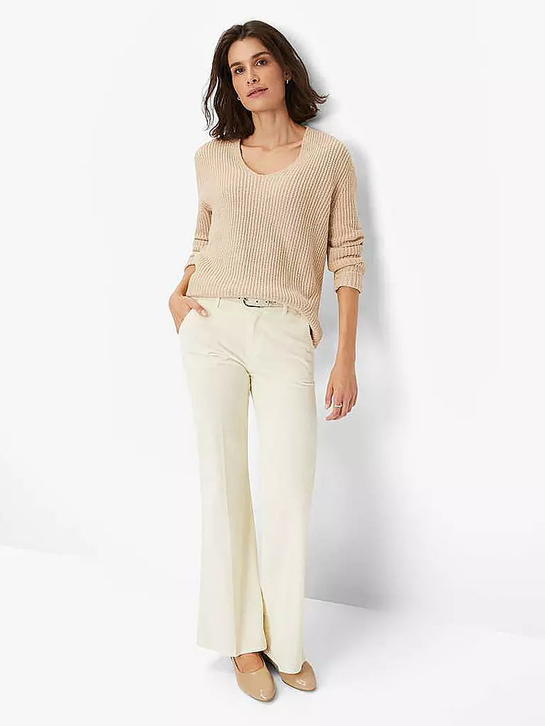 BRAX | Marlenehose MAINE | creme