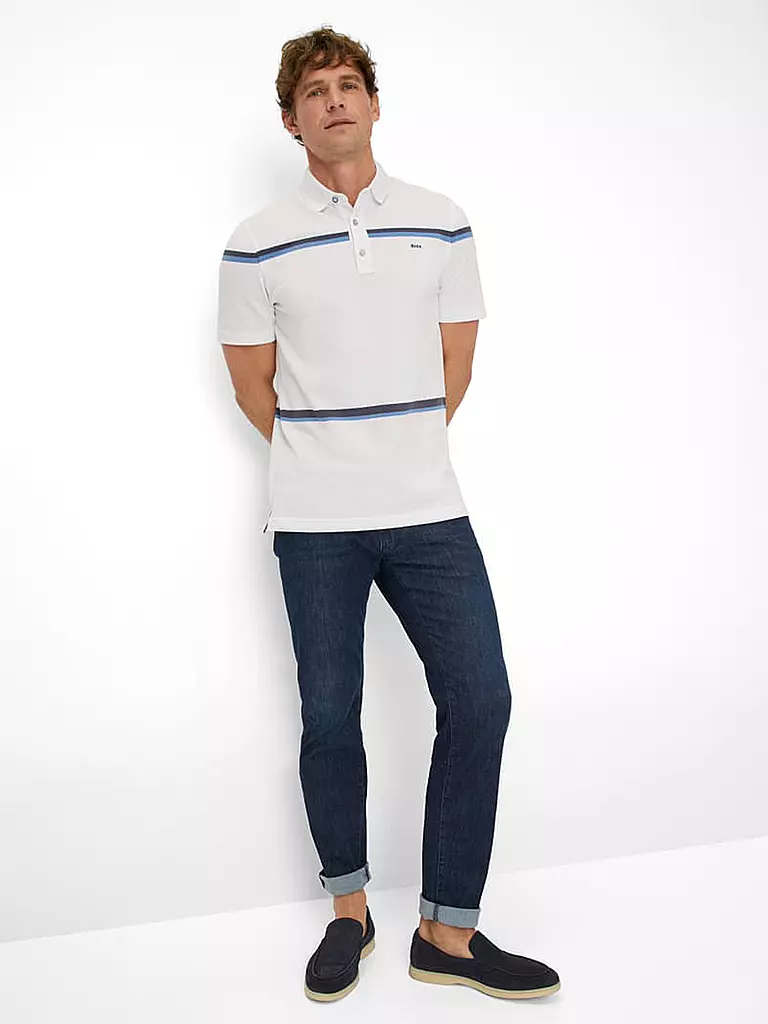 BRAX | Poloshirt PARKER S | weiss