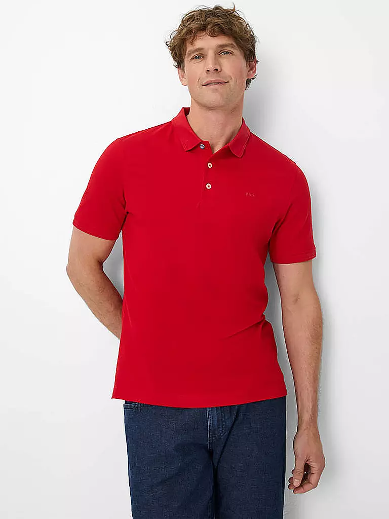 BRAX | Poloshirt PETE | rot