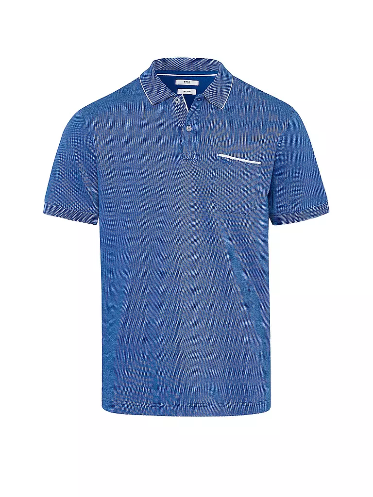 BRAX | Poloshirt Regular Fit PADDY | blau