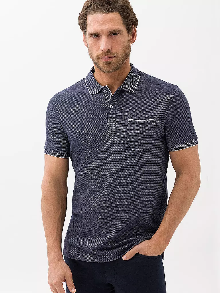 BRAX | Poloshirt Regular Fit PADDY | blau