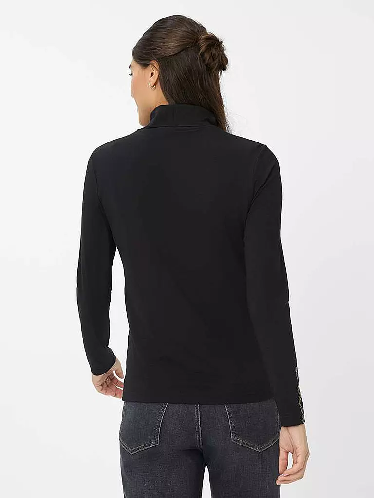 BRAX | Rollkragenpullover CARINA.L | schwarz