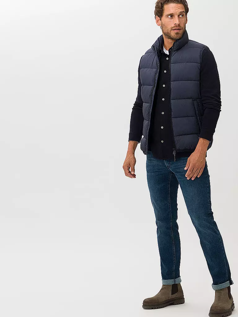 BRAX | Steppgilet DANTE | blau