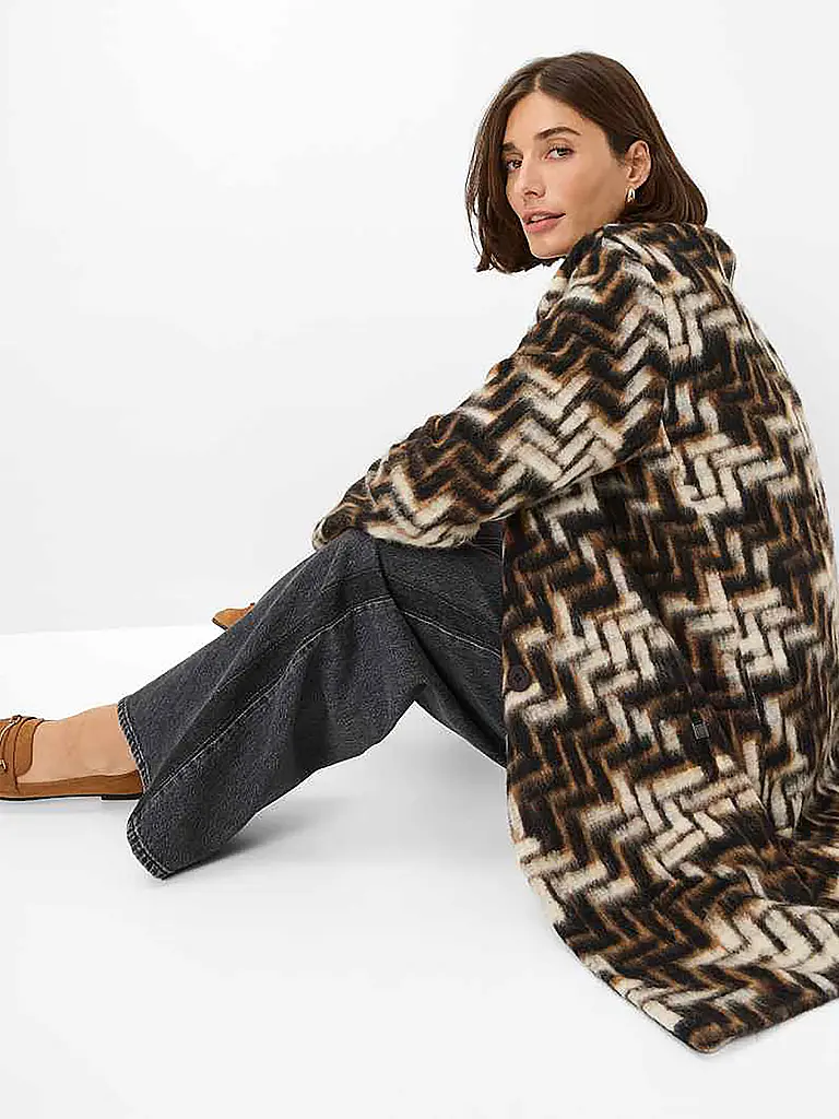 BRAX | Wollmantel DAVOS | beige
