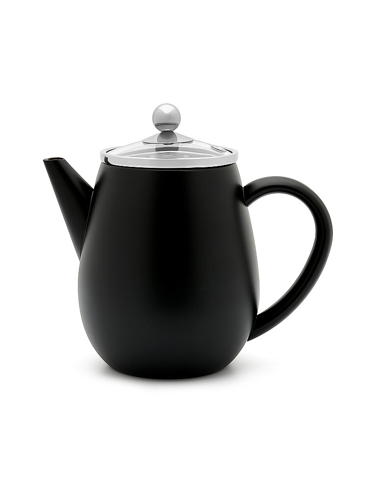 Teekanne Duet® EVA 0,5l schwarz/matt schwarz baby