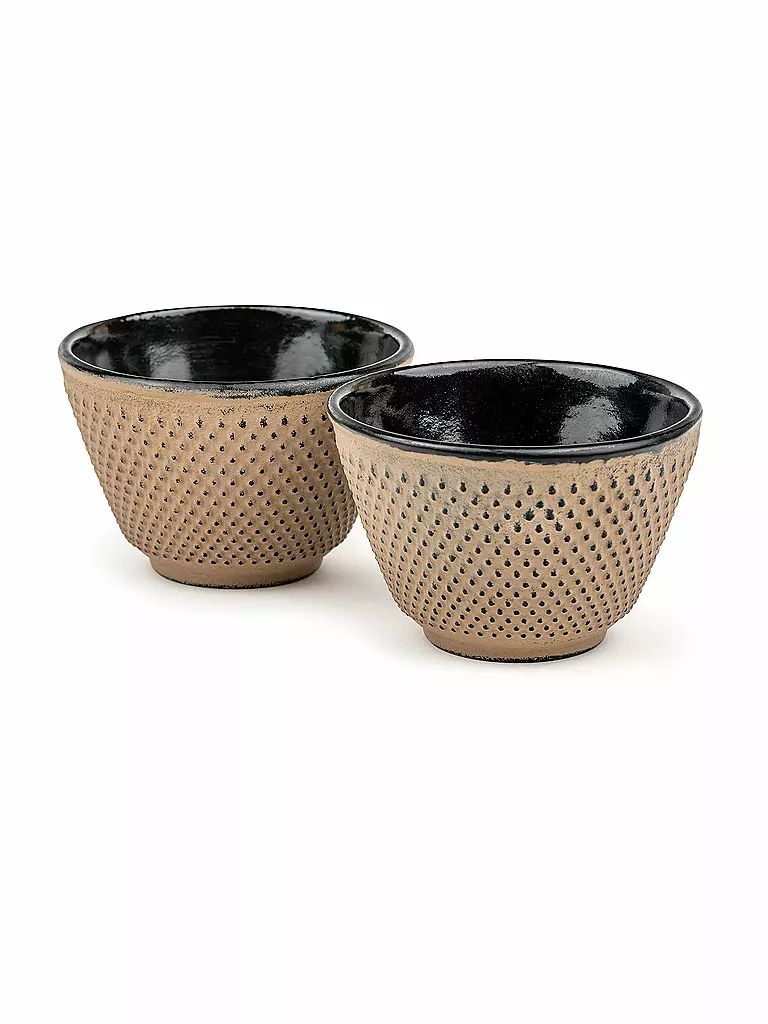 BREDEMEIJER | Guss Teebecher XILIN 2er Set  Camel | camel