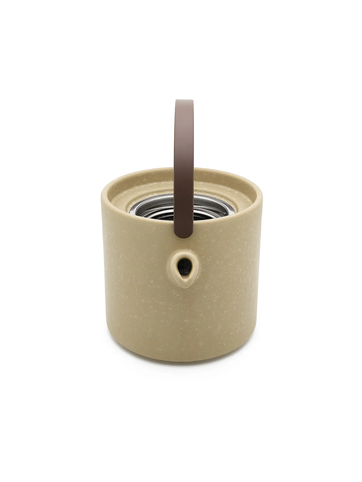 BREDEMEIJER | Tee Set UMEA 1,2l Lehmgrau/Akazie | camel