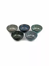 BREDEMEIJER | Teebecher JARA 5er Set Porzellan / Bunt | bunt