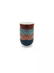 BREDEMEIJER | Teebecher PUCHENG 4er Set Porzellan / Bunt | bunt
