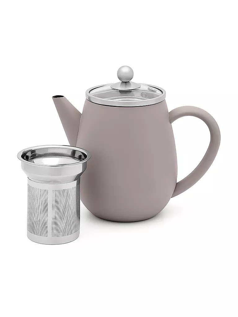BREDEMEIJER | Teekanne Duet® EVA 0,5l Grau/Matt | grau