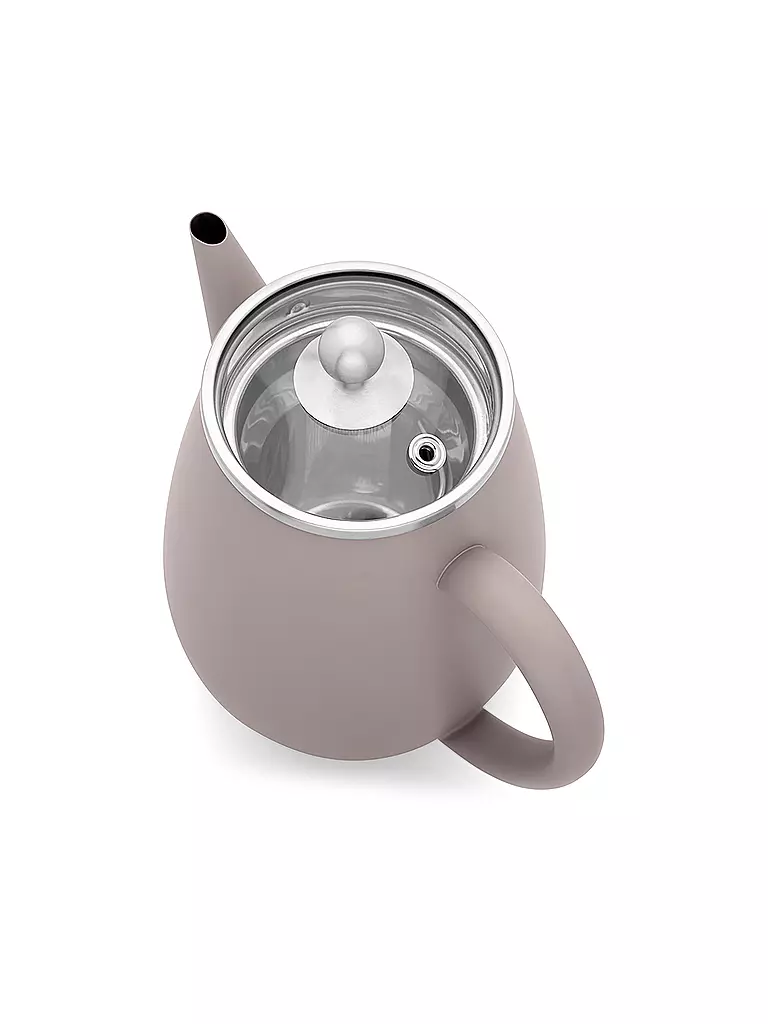 BREDEMEIJER | Teekanne Duet® EVA 0,5l Grau/Matt | grau