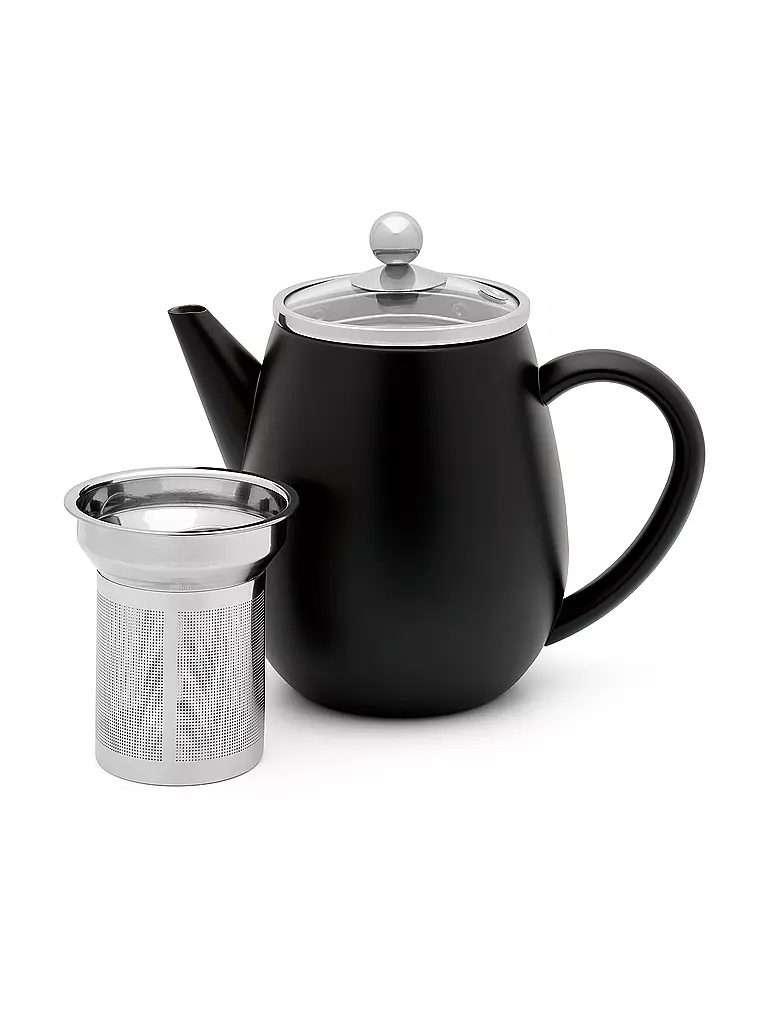 BREDEMEIJER | Teekanne Duet® EVA 0,5l schwarz/matt | schwarz