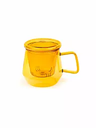 BREDEMEIJER | Teekanne TEA FOR ONE LIVORNO 0,35l Glas Amber | orange
