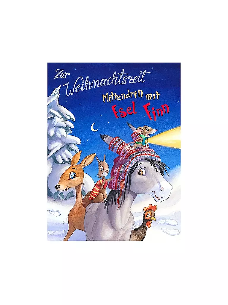 BREITSCHOPF MEDIEN | Buch - Zur Weihnachtszeit mittendrin mit Esel Finn | keine Farbe