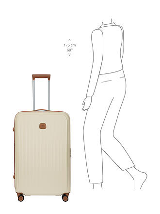 BRICS | Trolley 75cm erweiterbar TAORMINA Cream