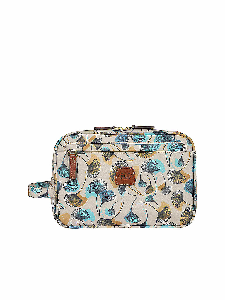 BRICS Trousse de toilette X-Bag Flower Fiori beige
