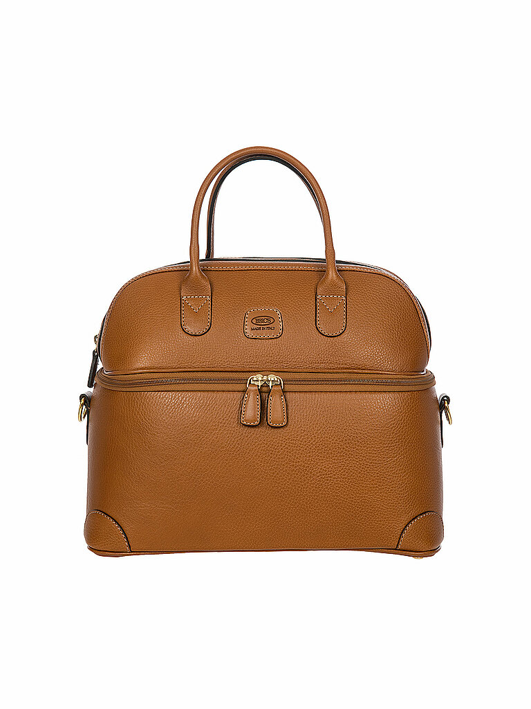 BRICS Kosmetiktasche LIFE PELLE braun