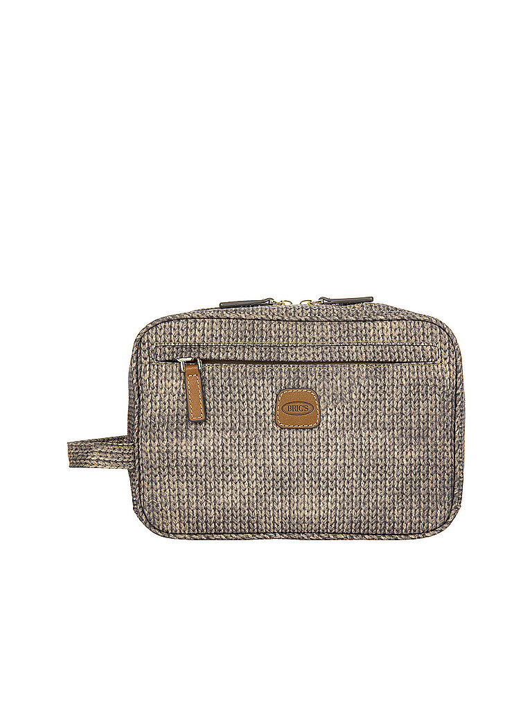 BRICS Kosmetiktasche X-Bag Wool Nut hellbraun