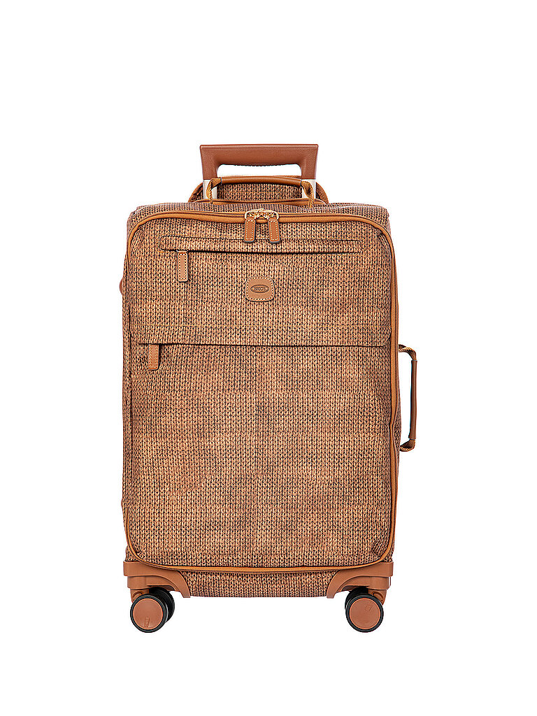 BRICS Handgepäck Trolley X-TRAVEL 55cm Wool Caramel hellbraun