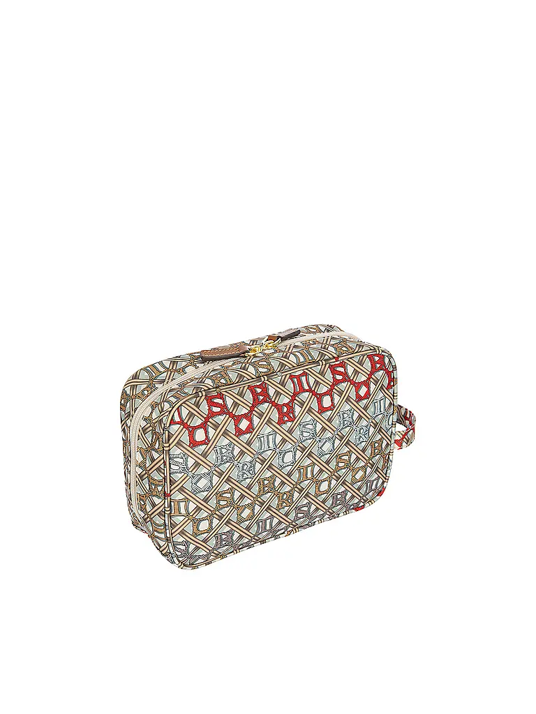 BRICS | Kosmetiktasche X-Bag Macrame | Braun