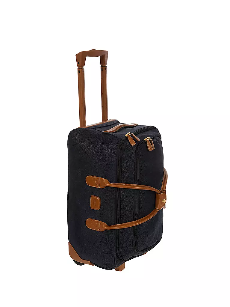 BRICS | Reisetasche mit Rollen "Life" 55cm (Blau) | blau