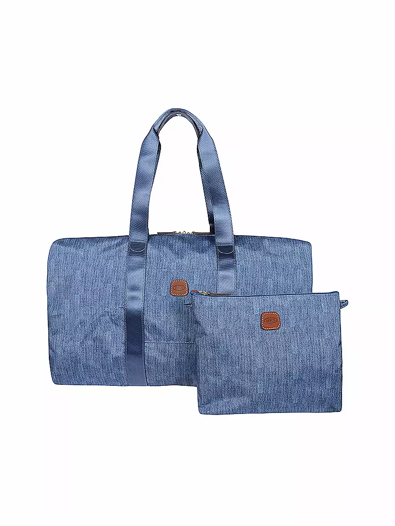 BRICS | Reisetasche X-Travel 55cm Jeans | Blau