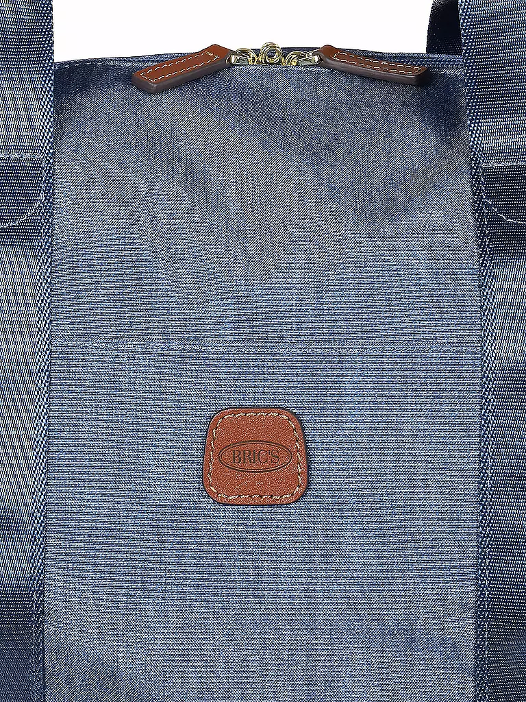 BRICS | Reisetasche X-Travel 55cm Jeans | Blau