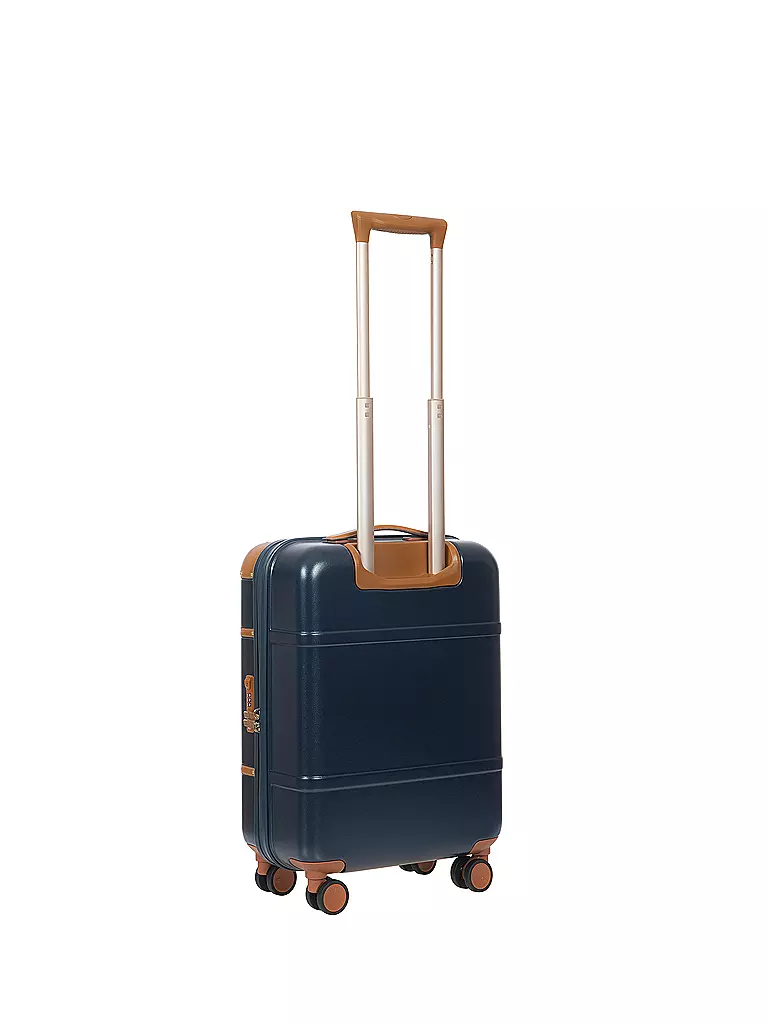 BRICS | Trolley "Bellagio" 55cm (Blau/Tabak) | blau