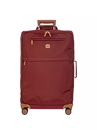 BRICS | Trolley weich X-TRAVEL 71cm Black | dunkelrot