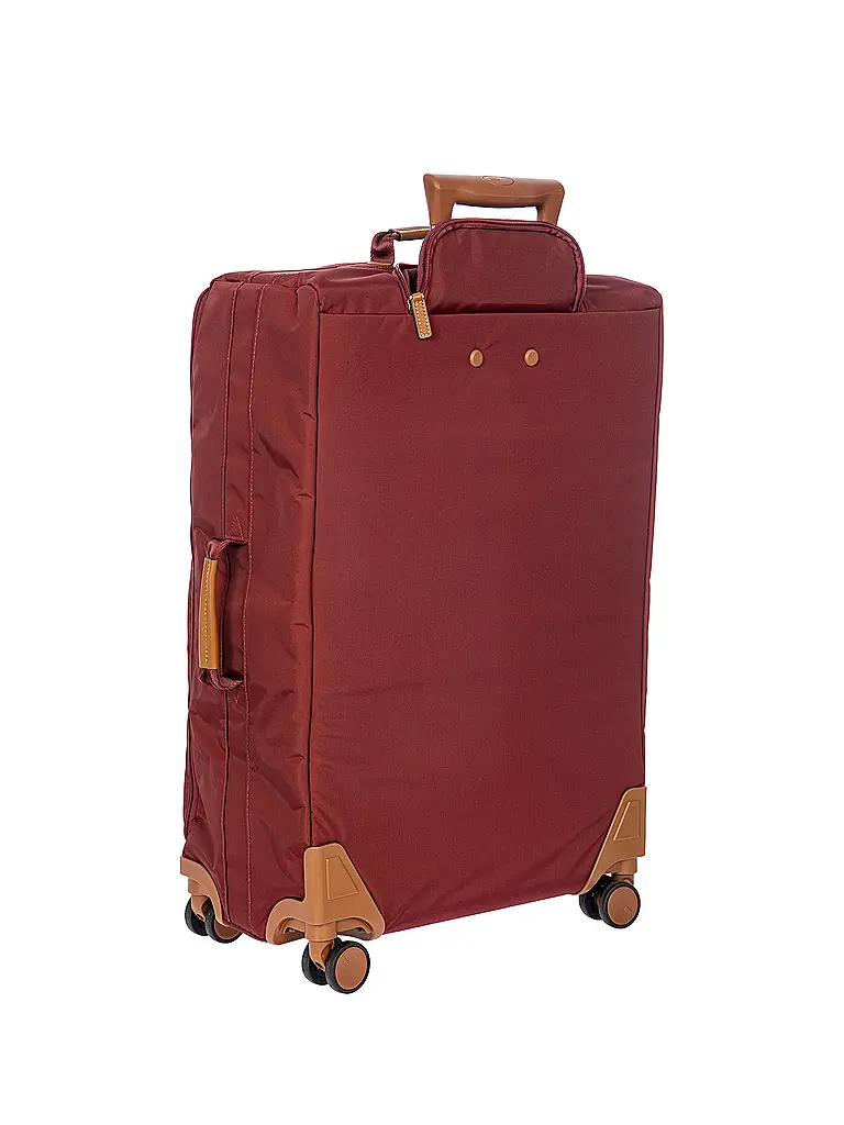 BRICS | Trolley weich X-TRAVEL 71cm Bordeaux | Dunkelrot