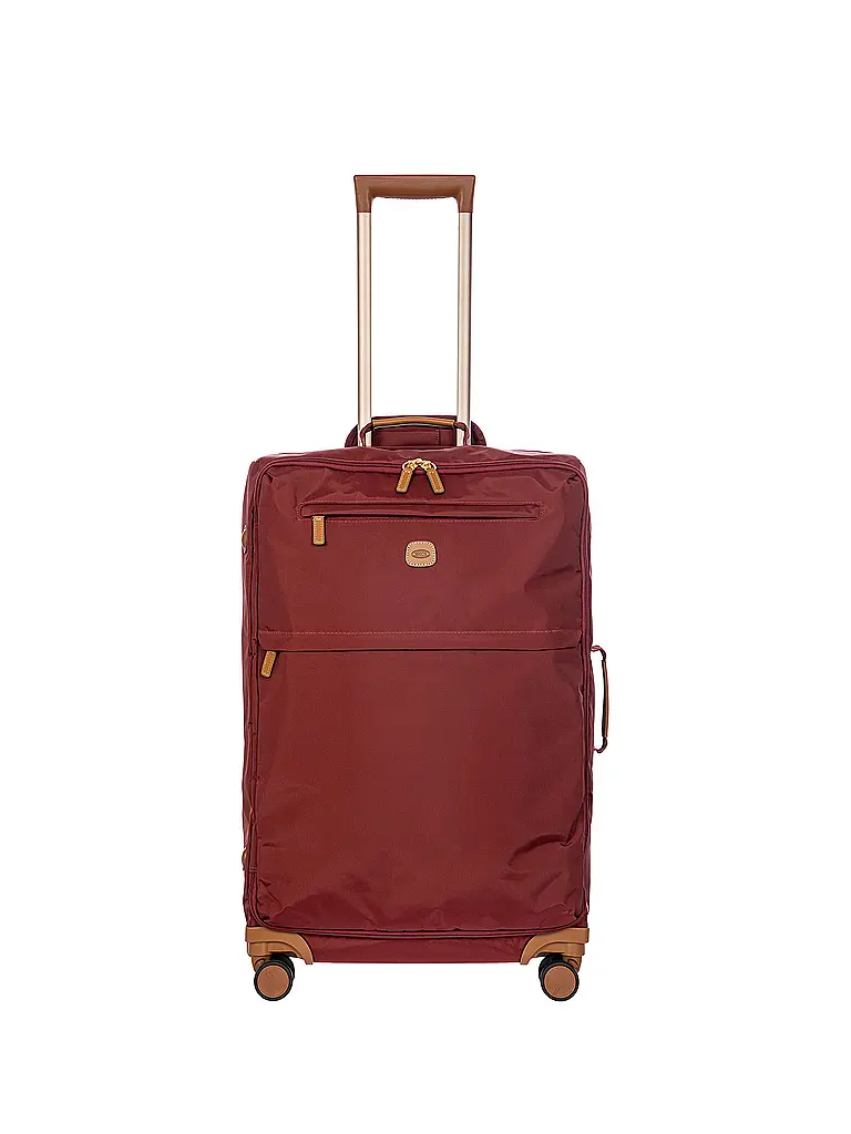 BRICS | Trolley weich X-TRAVEL 71cm Bordeaux | Dunkelrot