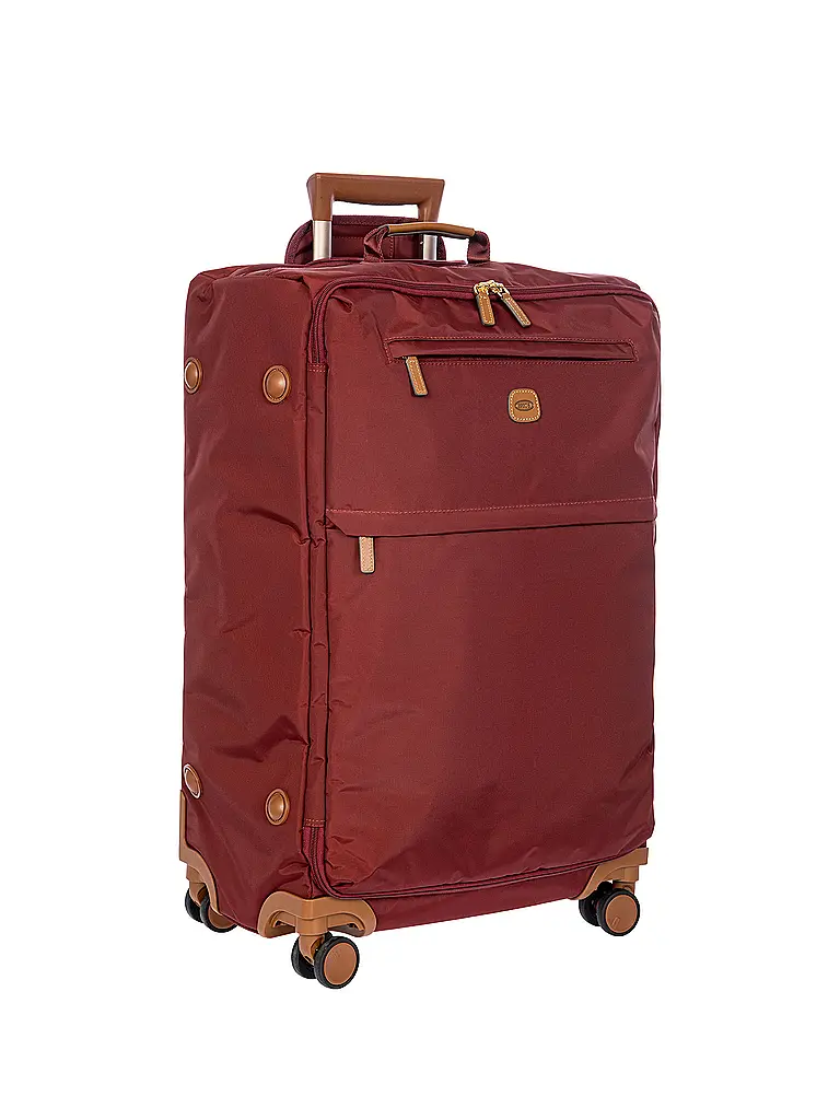 BRICS | Trolley weich X-TRAVEL 71cm Bordeaux | Dunkelrot