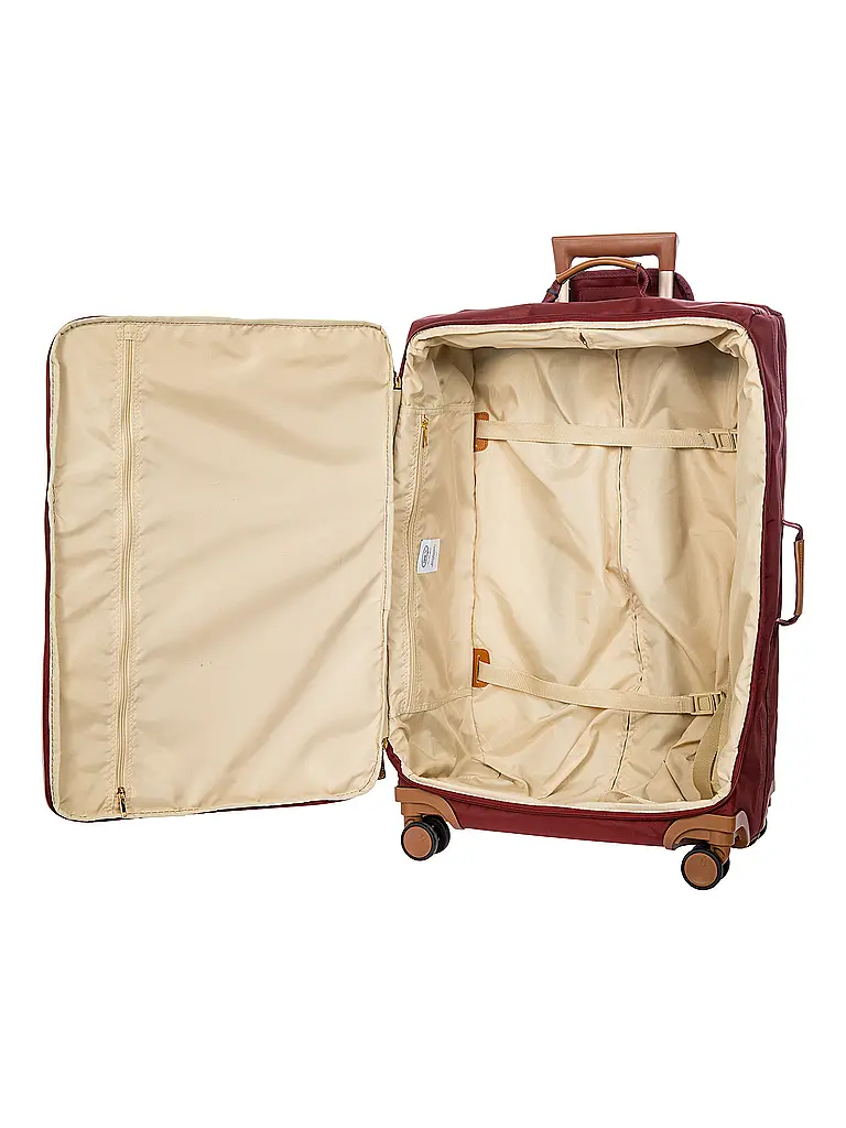 BRICS | Trolley weich X-TRAVEL 71cm Bordeaux | Dunkelrot