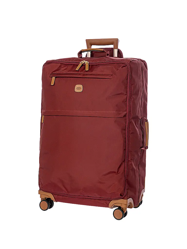 BRICS | Trolley weich X-TRAVEL 71cm Bordeaux | Dunkelrot