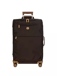 BRICS | Trolley weich X-TRAVEL 71cm Black | braun